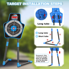 SpringFlower adjustable shoulder strap quivers keep arrows ready and easy to carry.