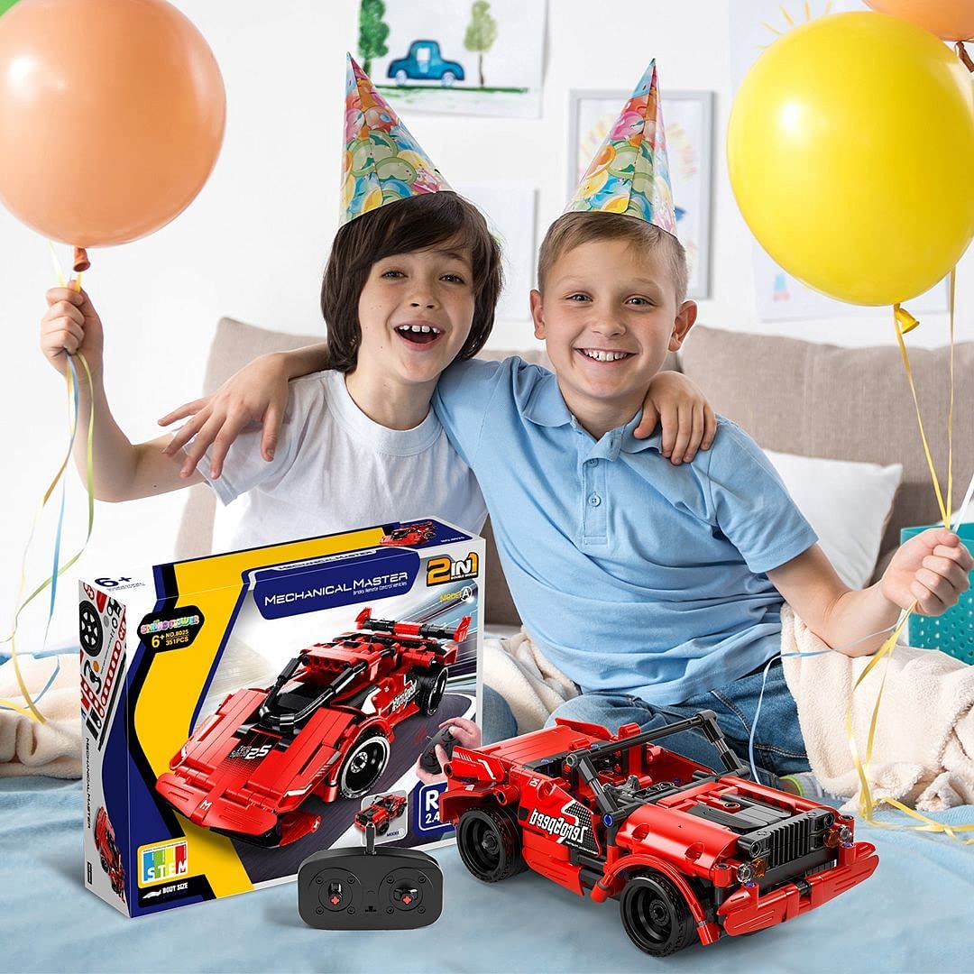 Family bonding with SpringFlower building and racing activity
