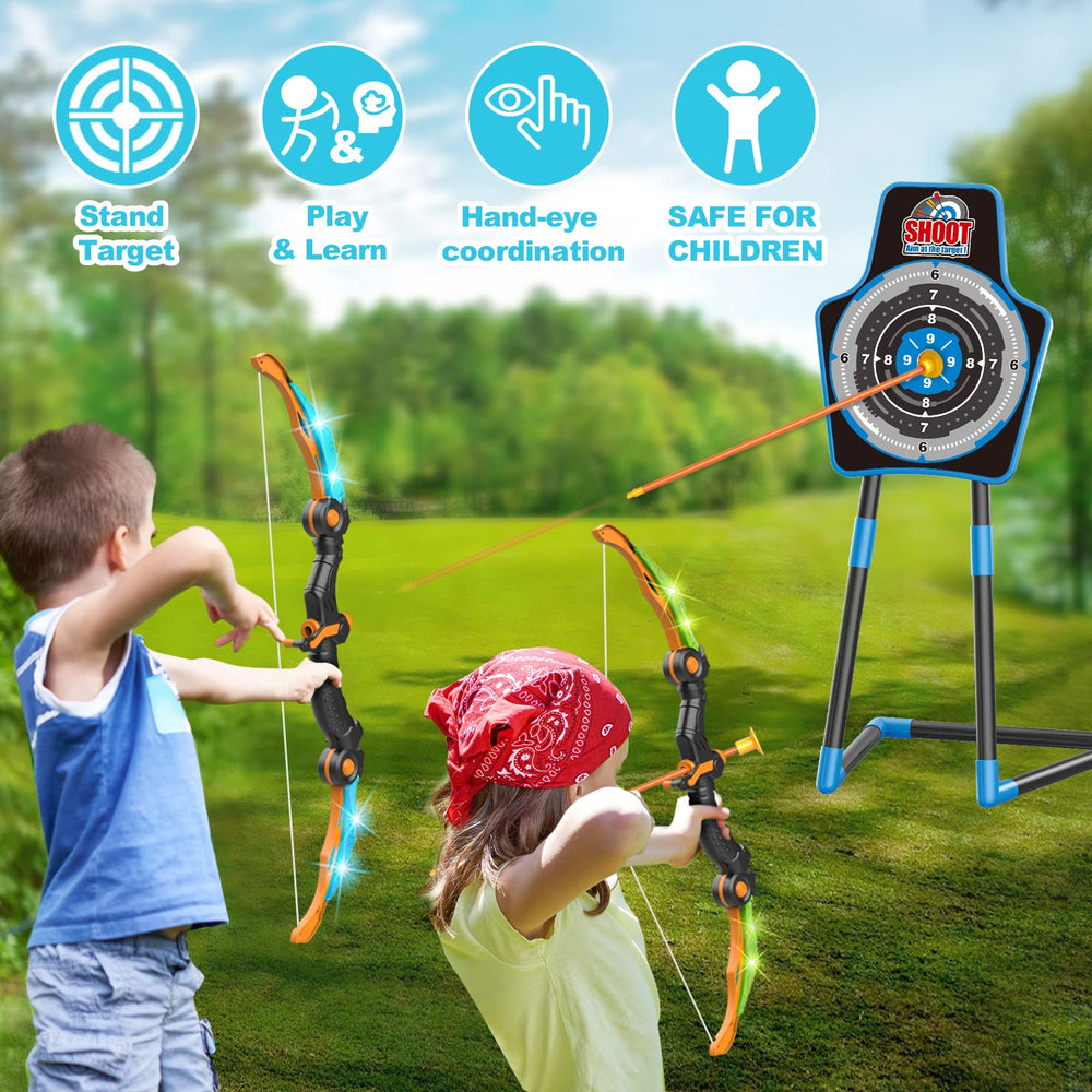 SpringFlower foam darts provide safe, soft impact for indoor and outdoor play.