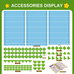 SpringFlower Fort Kit—light yet sturdy for indoor and outdoor setups
