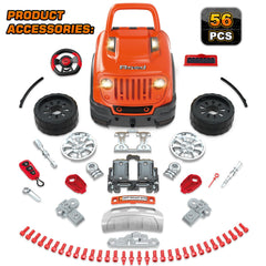 SpringFlower-mechanic-repair-tools help kids safely explore pretend repairs.