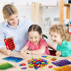 SpringFlower multiplayer setup encourages collaboration and social learning.