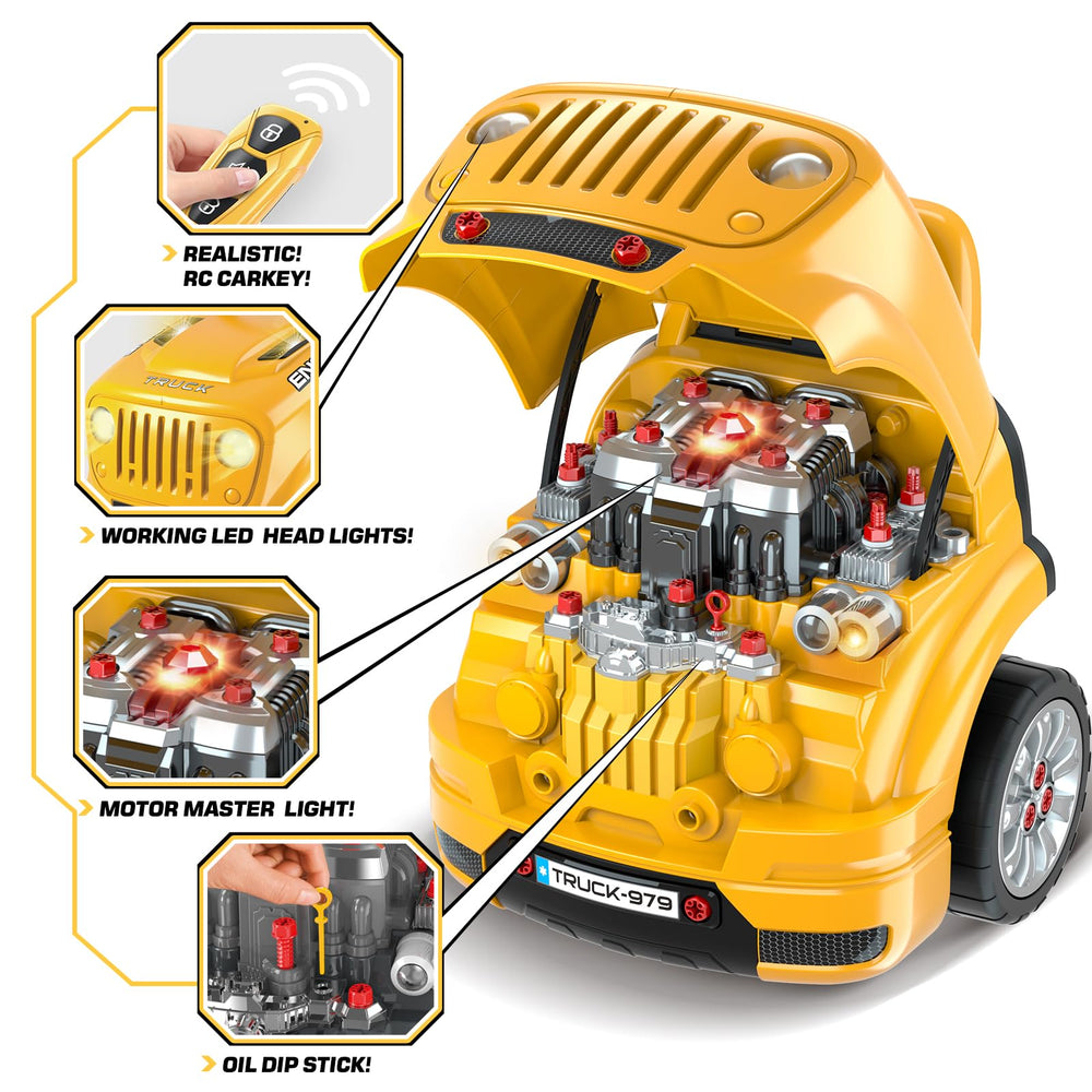 SpringFlower remote-control-car-key: interactive features like lock and alarm spark engagement.