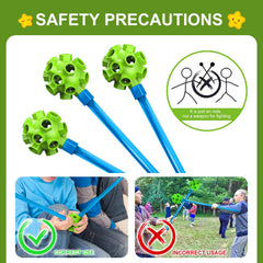 SpringFlower Fort Kit safety ABS material—durable, safe for curious hands