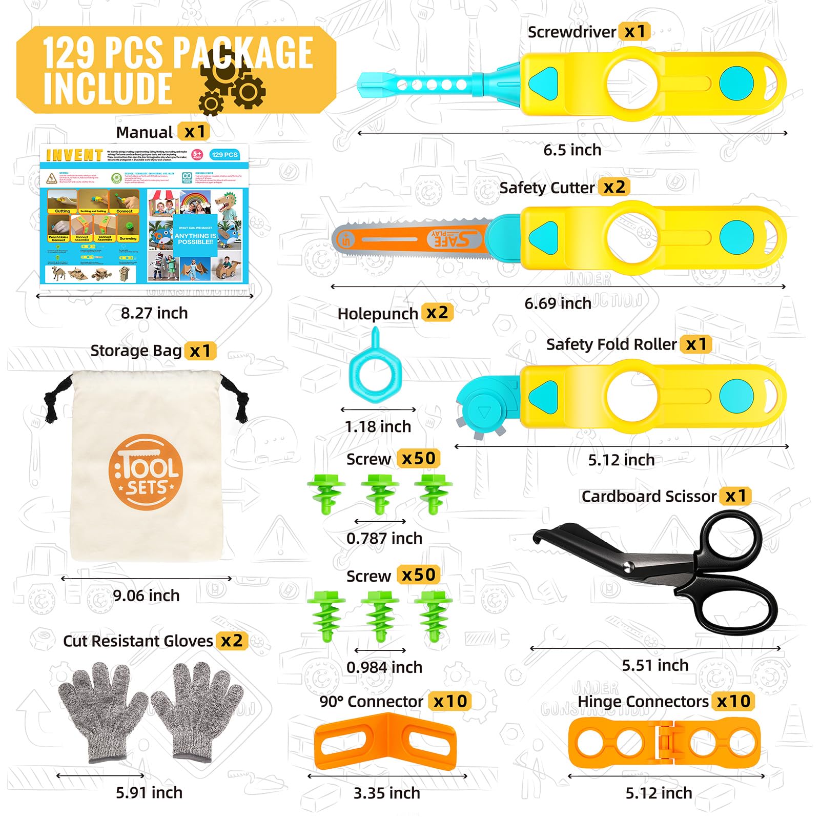 SpringFlower safety cutters and tools designed for kid-friendly crafting.