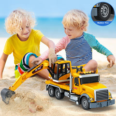 SpringFlower truck features a handy storage compartment for mini tools.