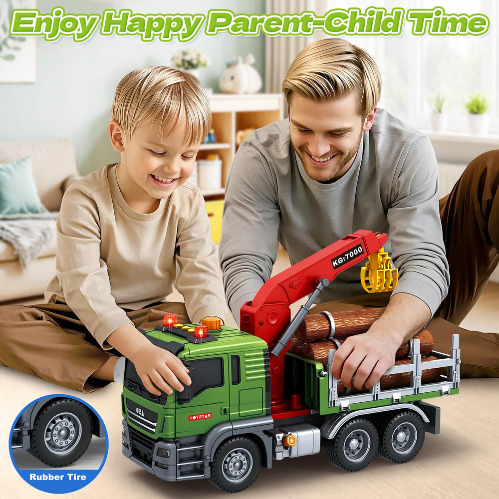 SpringFlower truck with openable guardrails supports hands-on exploration.