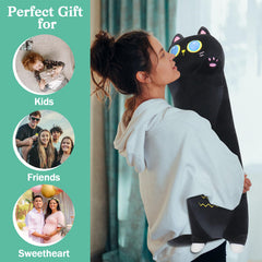 Sprinqdawin giant cat body pillow perfect for relaxation.