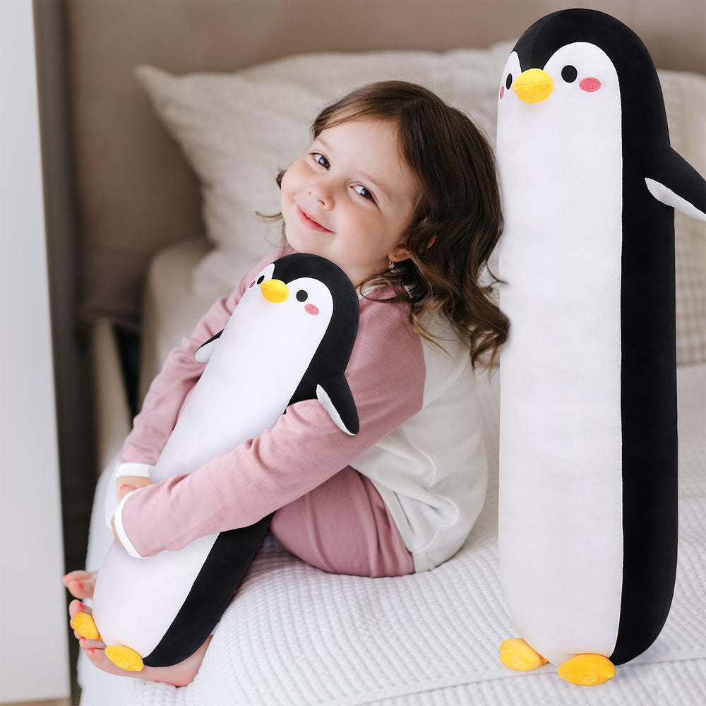 Sprinqdawin kawaii penguin stuffed animal for decor and comfort.