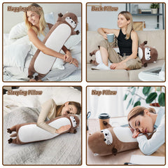 Sprinqdawin soft skin friendly fabric otter plush feels gentle