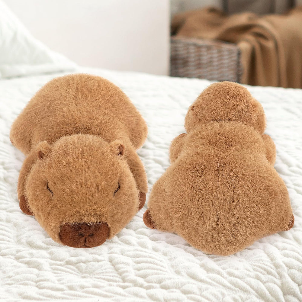 Sprinqdawin weighted capybara plush 15-inch comforting companion for adults