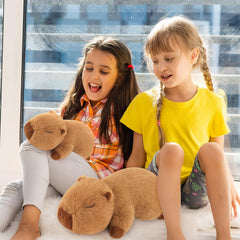 Sprinqdawin weighted capybara plush hug pillow for relaxing moments