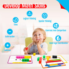 SpriteGru double-sided activity cards offer varied math challenges.