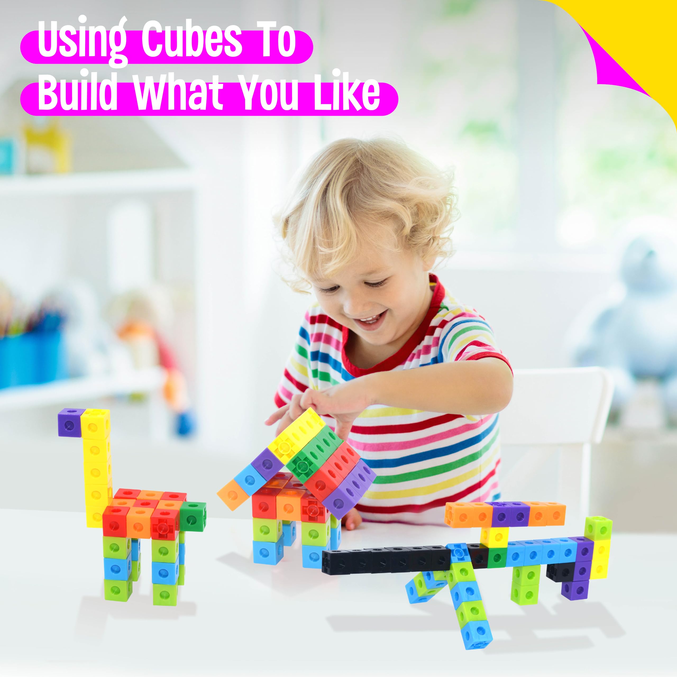 SpriteGru blocks build structures, boosting fine motor skills.