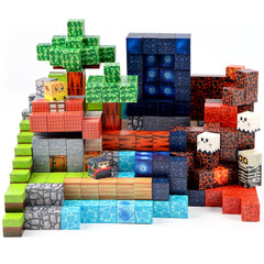 SPRSHY 144-piece magnetic blocks in a fantasy adventure theme invite creative STEM play.