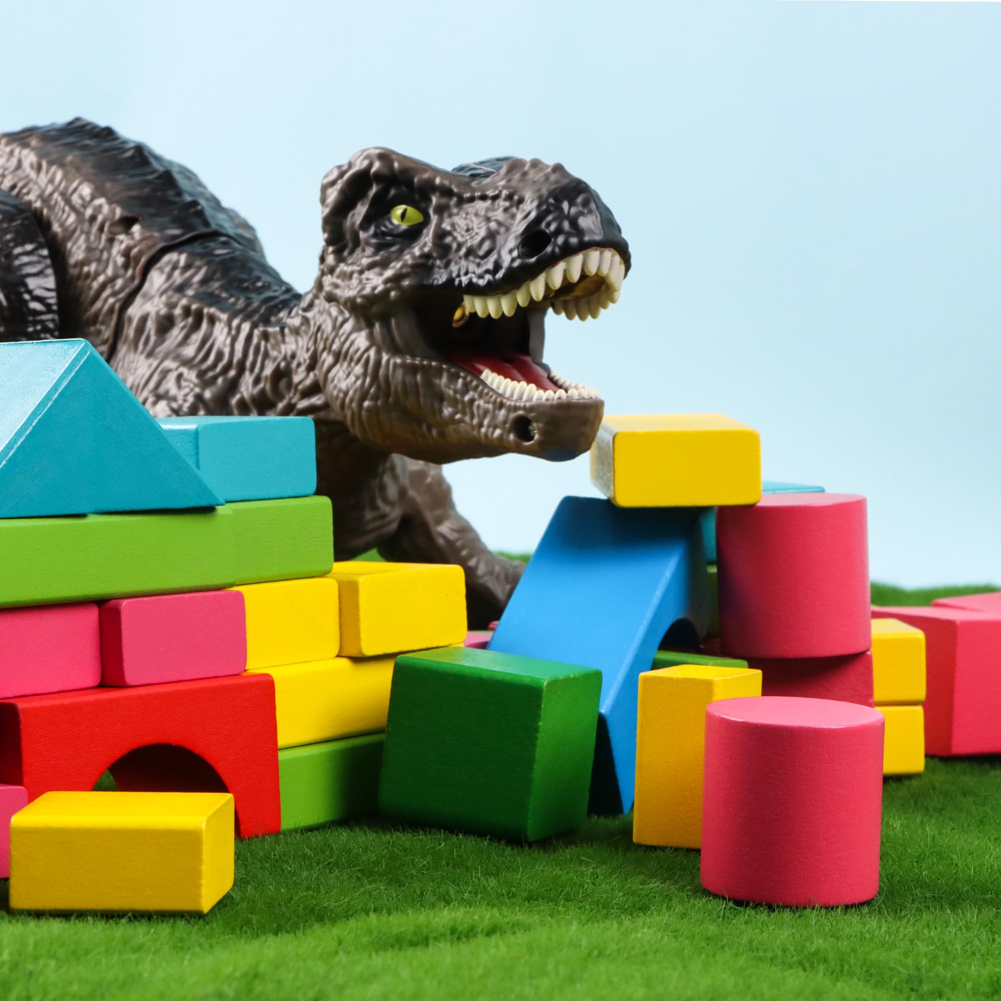 SPRSHY family friendly dino play encourages social interaction and imagination