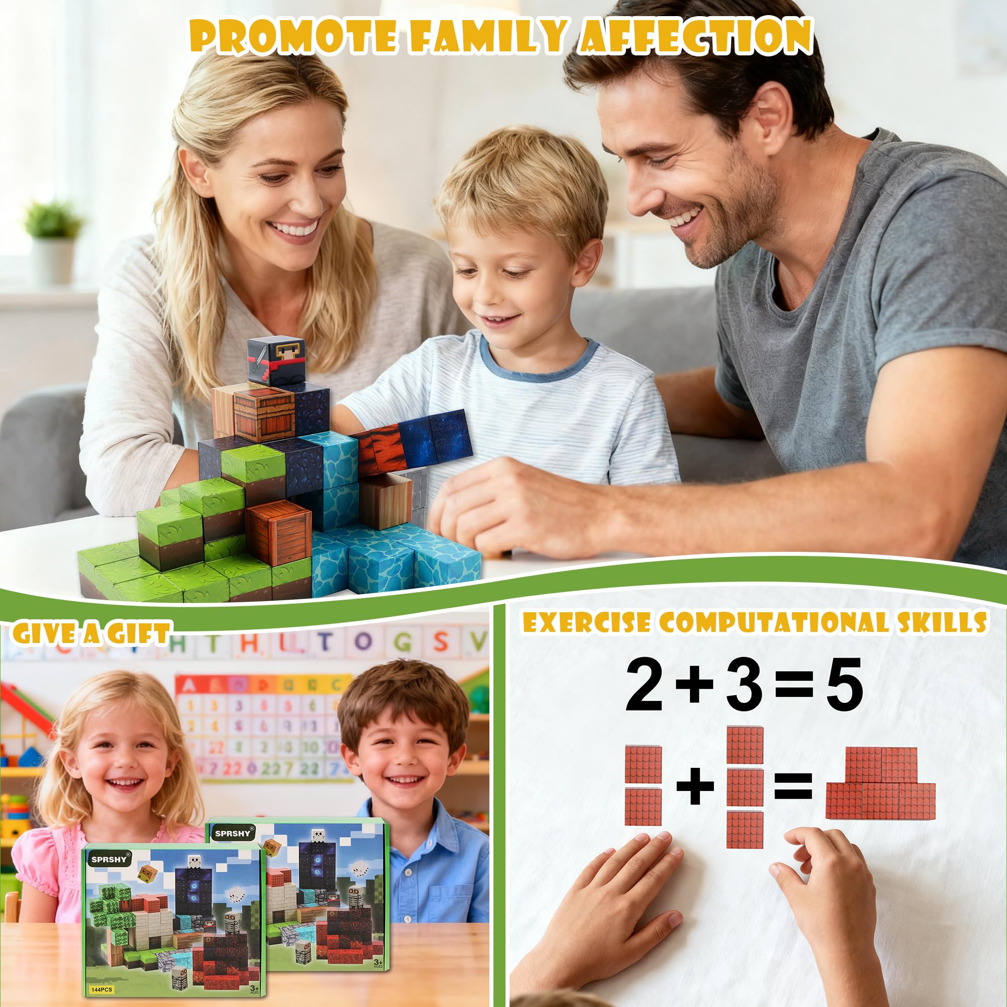 SPRSHY 144-piece kit makes a thoughtful gift for birthdays and holidays.