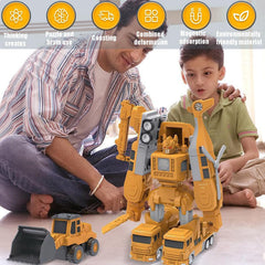Sprstar transforming robots build sparks creativity and problem solving during play.