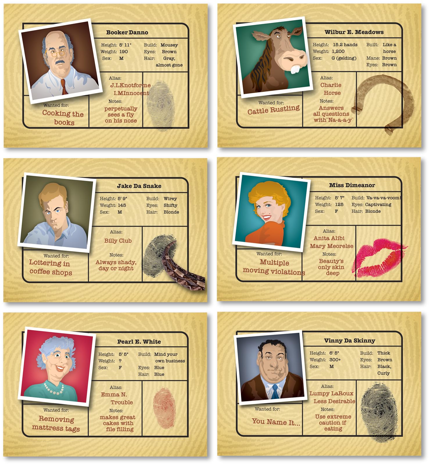 SPY ALLEY Simply Suspects player setup illustrates 2-6 players.