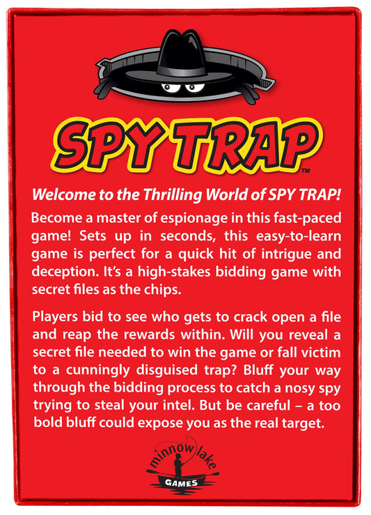 SPY Alley SPY Trap player mat enhances grip during tense bids.