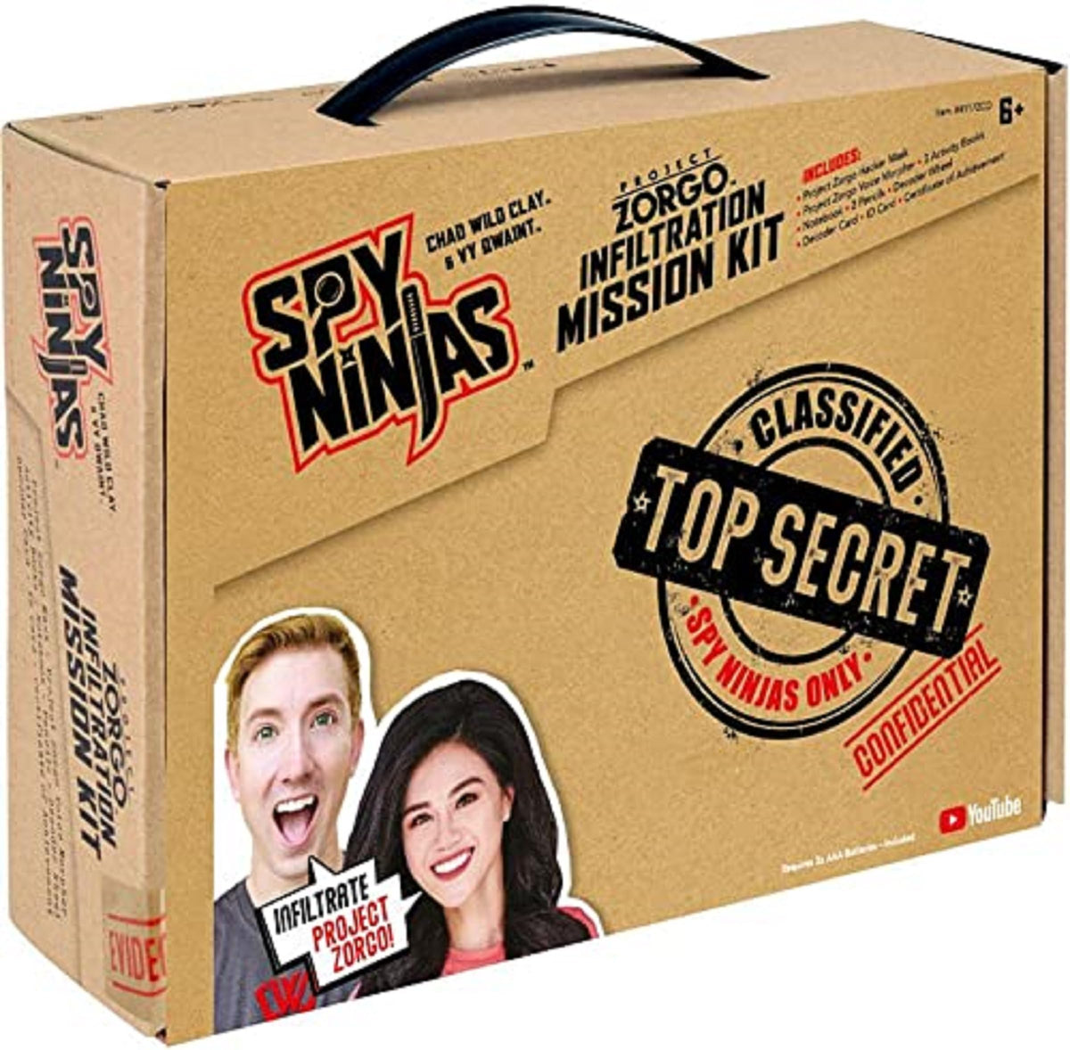 Spy Ninjas Project Zorgo mask close-up for authentic undercover play