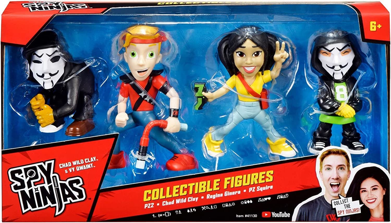 Spy Ninjas PZ Squire figure representing the gaming squad and style