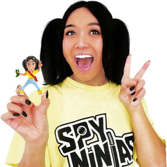Spy Ninjas Regina Ginera figure showcasing disguise gear for imaginative play