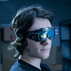 SpyX Night Mission Goggles with adjustable headband for comfortable long wear