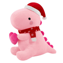 SQEQE dinosaur plush pillow with heart offers soft, comforting cuddles for cozy evenings