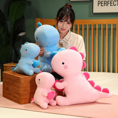 SQEQE dinosaur plush vacuum pack shows compact packaging