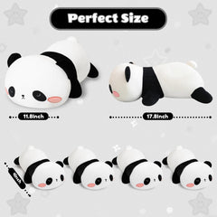 SQEQE Panda four babies plush collection — cute set for cuddling and display