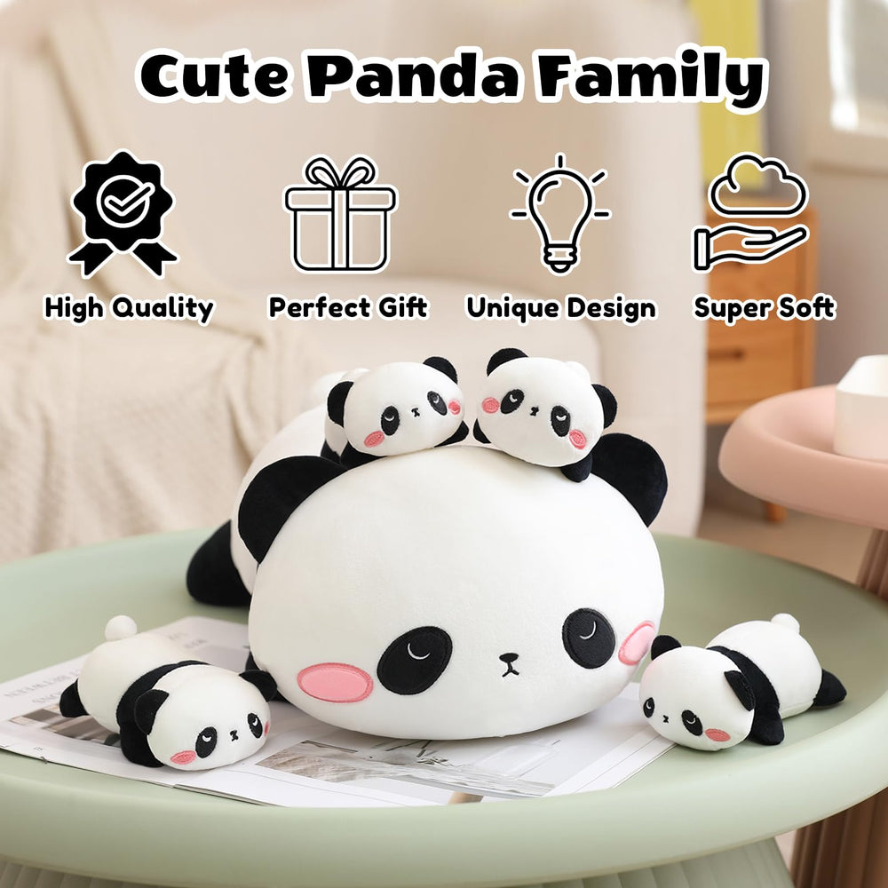 SQEQE Panda zipper belly opening — interactive surprise delivery