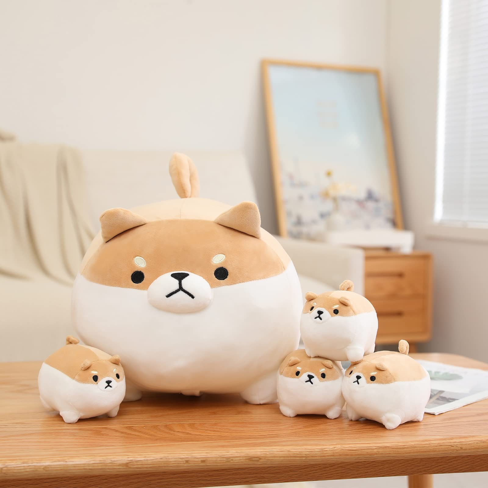 SQEQE shiba inu baby plush collection adds cuddle companions for bedtime