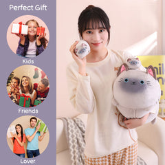 SQEQE Siamese Cat Plush gift idea for birthdays and holidays