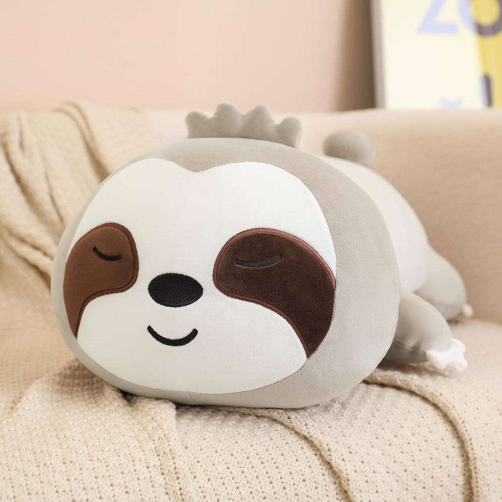 SQEQE weighted sloth plush gift-packaging ready for gifting