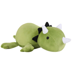 SQEQE weighted dinosaur plush provides comforting heft for cozy cuddles.