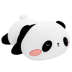 SQEQE weighted panda plush 9.8-inch—soft, comforting companion for naps.