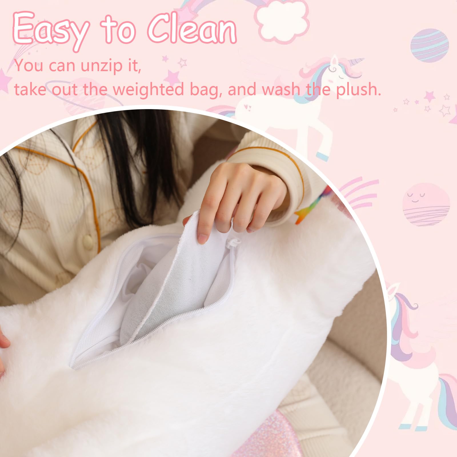SQEQE unicorn plush gift idea conveys warmth for birthdays and holidays