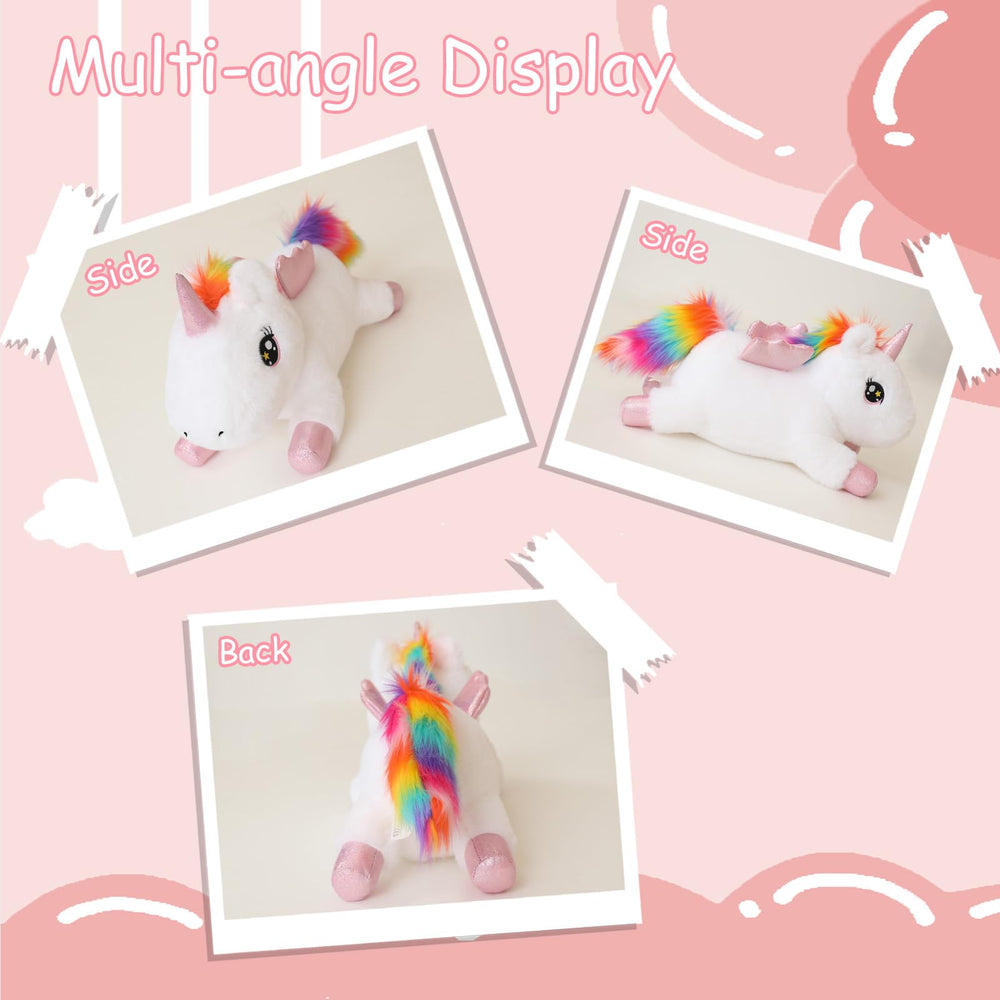 SQEQE weighted unicorn plush quality checked for durability.
