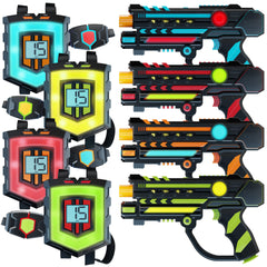 Squad Hero 360-degree sensors provide precise hits from all angles