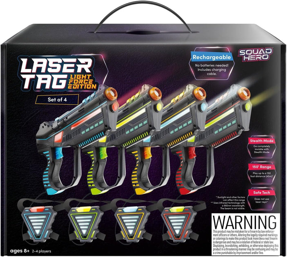 Squad Hero LightForce guns ready for fast-paced battles and quick setup.