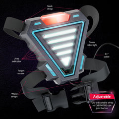 Squad Hero LightForce infrared emission designed for safe play.