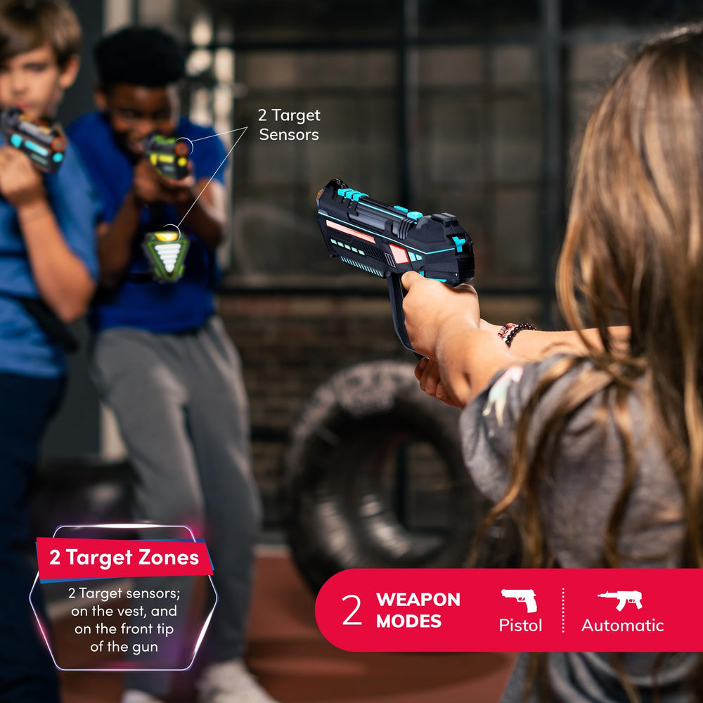 Squad Hero LightForce two weapon modes showcased for versatility.