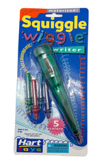 Refillable color tips with Squiggle Wiggle Writer enable vibrant squiggle art