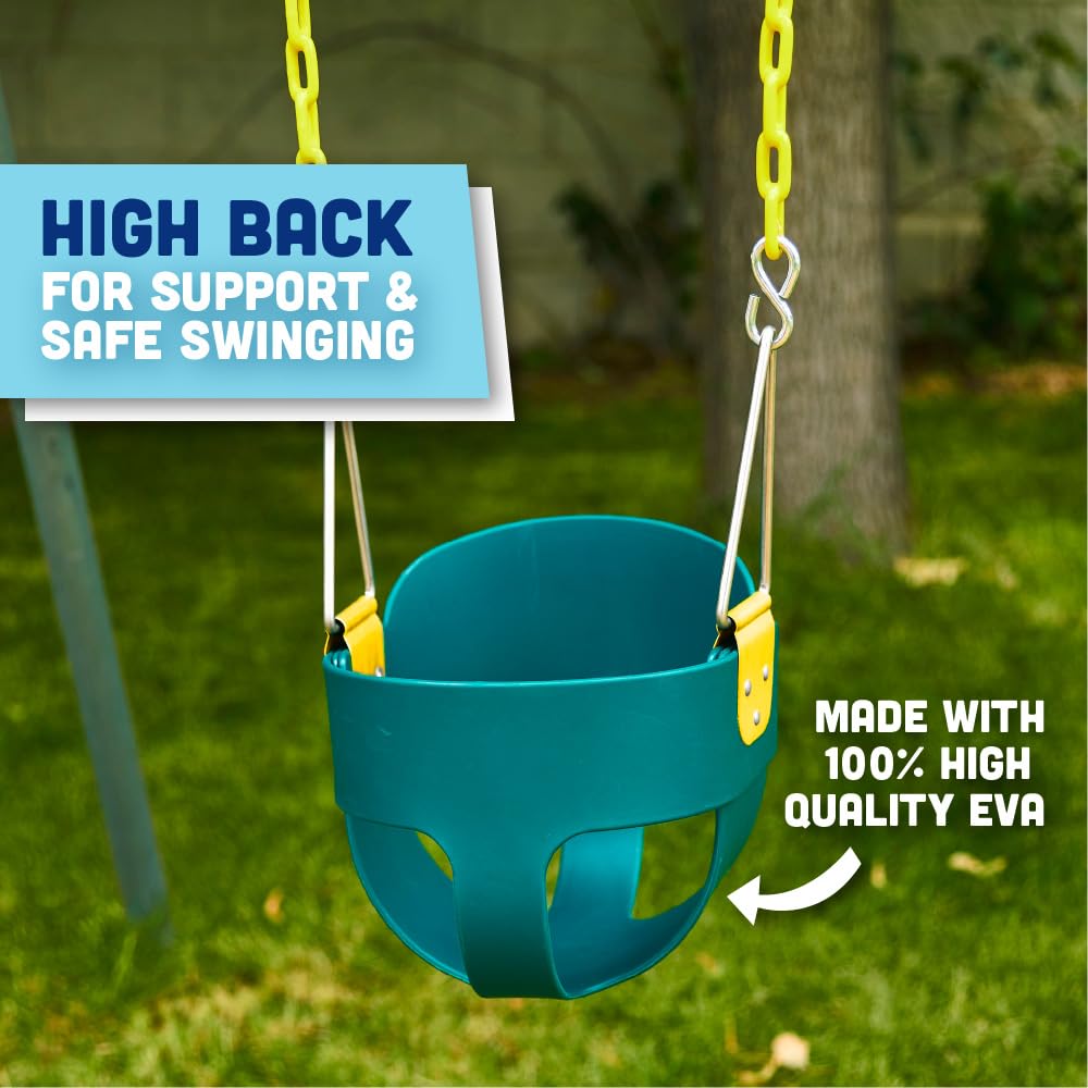 Squirrel Products pinch-free brackets reduce sharp edges during play