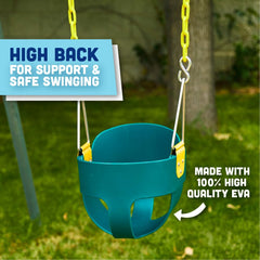 Squirrel Products pinch-free brackets reduce sharp edges during play
