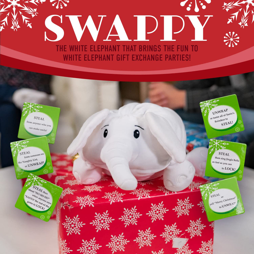 Squirrel Products Swappy cards spread highlights playful prompts for laughter-filled exchanges.