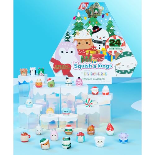 Pink Christmas Tree Mini-Squish brightens backpacks and shelves.