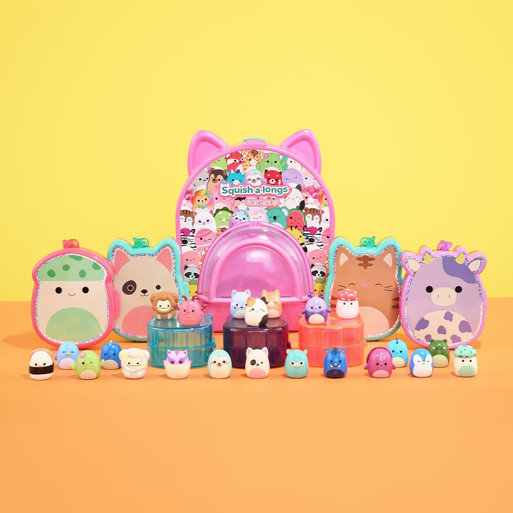 More than 140 Mini-Squish available invites ongoing collecting, trading, and display fun