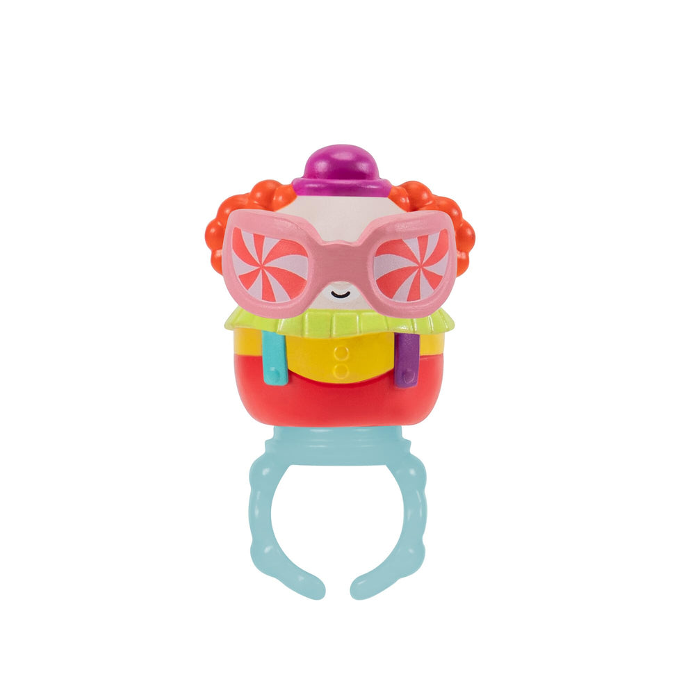 Squish-a-longs ring attachment for wearable mini-Squish display